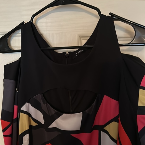 Jete. Cold Shoulder Dress with Cutout - Picture 2 of 3